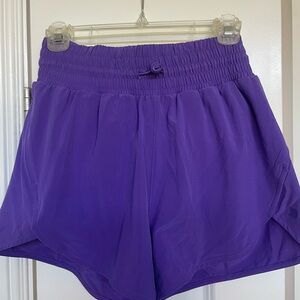 All In Motion Women's Purple Athletic Shorts